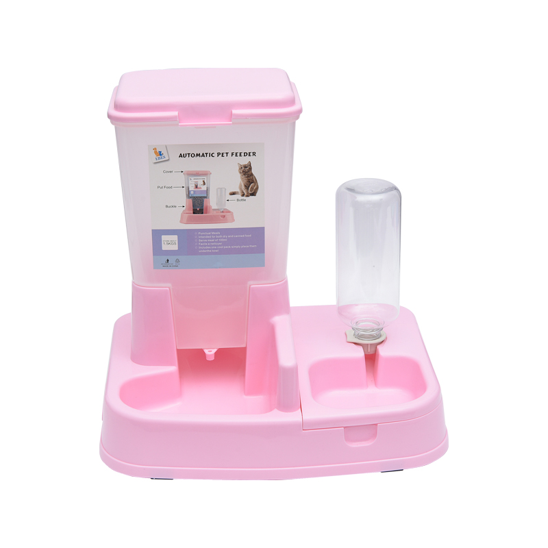 Automatische voerautomaten voor huisdieren met groot volume, 2-in-1 voeding en water