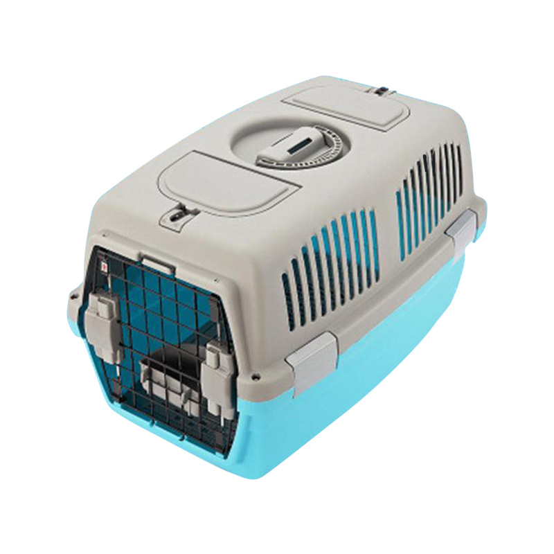 Plastic draagbare buitenreizen katten- en hondenreisdozen